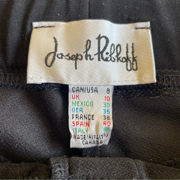 Joseph Ribkoff Black Pull-On Trousers – Size 8 - Picture 6 of 9